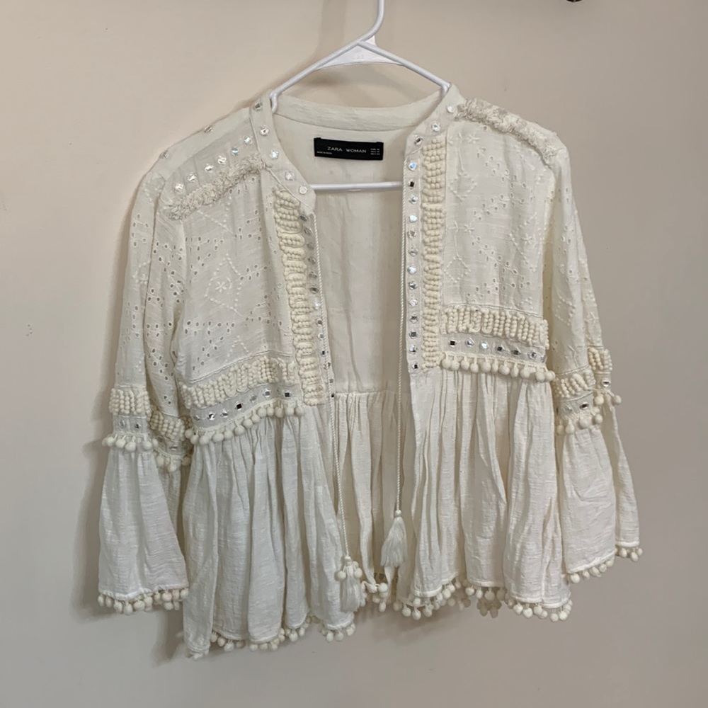 ZARA WOMAN waist length light weight jacket/sweater